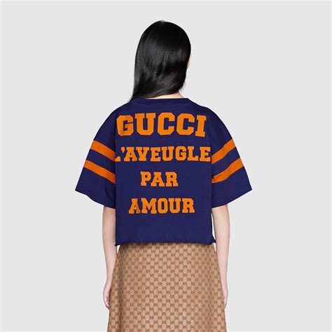 gucci tshirt donna|t shirt amour gucci.